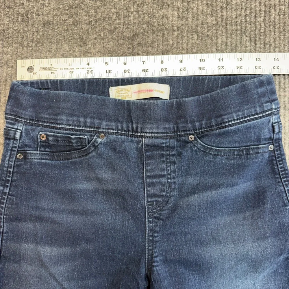 Levi Strauss Totally Shaping Pull On‎ Skinny Jeans Women's 8S W29 L28